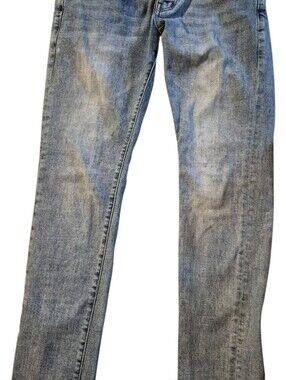 Men's Straight Fit Light Blue Denim Jeans